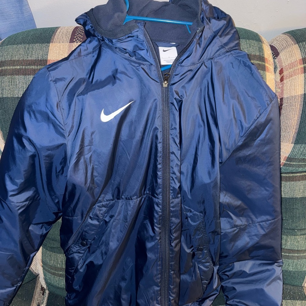 Nike Men's Navy Windbreaker Jacket